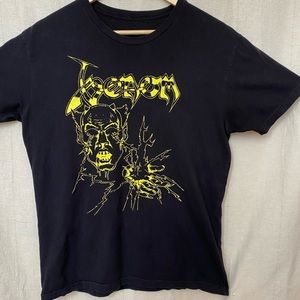 Vintage Venom Devil Black Metal Shock T-shirt
